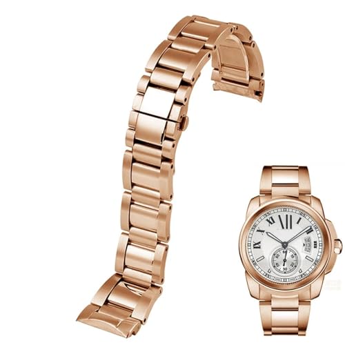 ONECMN 23 mm Metall-Uhrenarmbänder für Herren, Edelstahl, modisches Damen-Uhrenarmband für Cartier-Zubehör, 23 mm, Achat von ONECMN