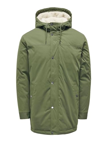 ONLY & SONS Herren ONSALEXANDER OTW NOOS VD Parka, Olive Night, XL von ONLY & SONS