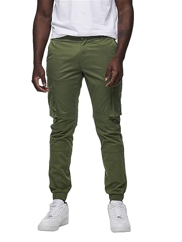 ONLY & SONS Herren Cargo Hose ONSCAM Stage 6687 - Tapered Fit - Grau W27-W38, Größe:28W / 30L, Farbe:Olive Night 22016687 von ONLY & SONS