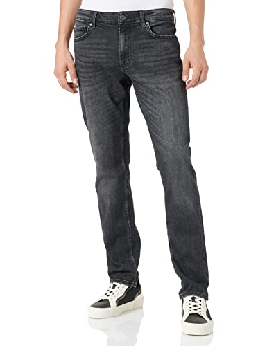 ONLY & SONS Herren Jeans ONSLOOM Slim 3145 - Slim Fit - Schwarz - Black Denim, Größe:32W / 30L, Farbvariante:Black Denim 22023145 von ONLY & SONS