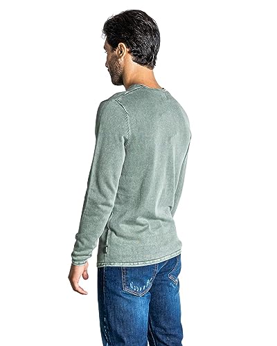 ONLY & SONS Herren Rundhals Strickpullover ONSGARSON 12 WASH Crew Neck, Größe:XXL, Farbe:Castor Gray 22006806 von ONLY & SONS