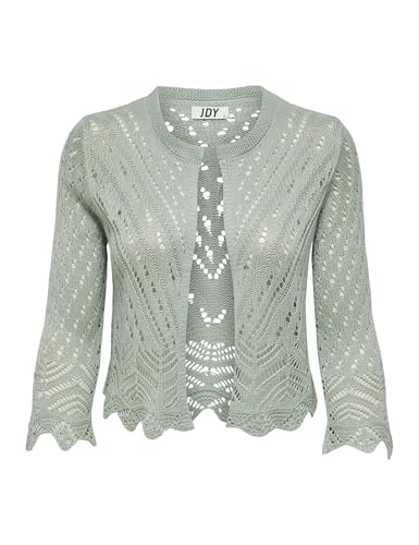 JdY Damen JDYSUN 3/4 Cropped Cardigan KNT NOOS Strickjacke, Jadeite, XS von JdY