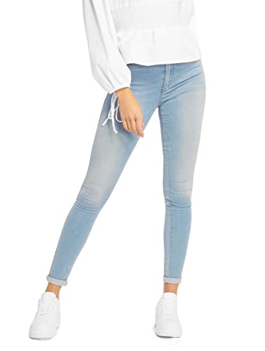 ONLY Damen Hight-Waist Jeans Hose ONLRoyal Life 15169037 Light Blue Denim L/34 von ONLY