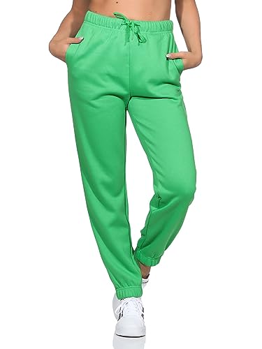 ONLY Damen Jogginghose ONLFave Sweathose Loungewear 15321402 Island Green S von ONLY