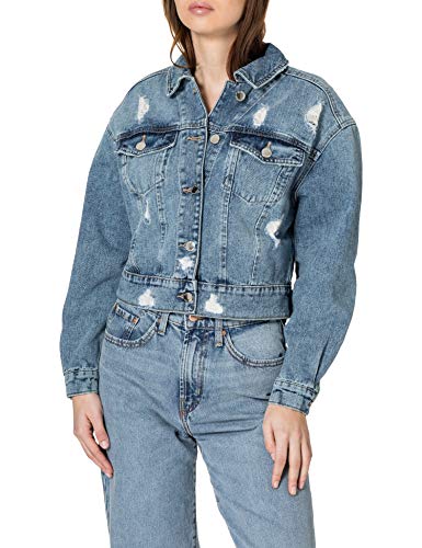 ONLY Womens Medium Blue Denim Jacket von ONLY