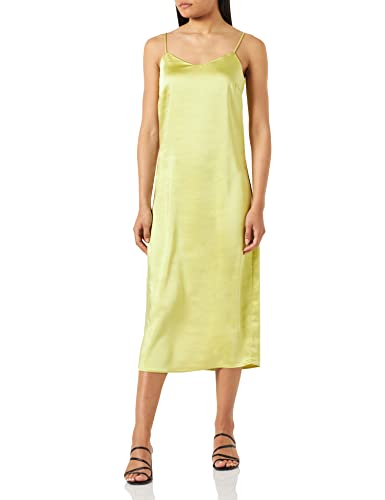 ONLY Damen ONLMAYRA Slip TIE Satin Dress WVN Kleid, Celery Green, 40 von ONLY