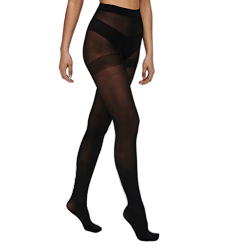 ONLY Damen Onlasta 40 Den Tights 2-pack Acc Noos, Schwarz, L-XL von ONLY