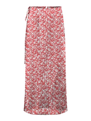 ONLY Damen Rock Onlnova Life Melanie String Skirt AOP (DE/NL/SE/PL, Alphanumerisch, M, Regular, Regular, rosa) von ONLY