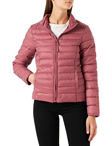 ONLY Damen Steppjacke ONLTahoe Quilted gesteppte Jacke mit Steh-Kragen 15205757 rose brown XS von ONLY