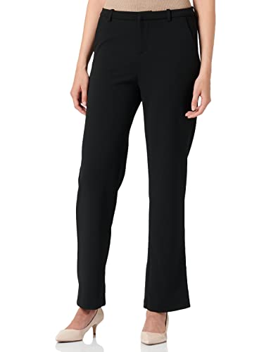 ONLY Damen ONLRAFFY-YO Life MID STR Pant TLR NOOS Hose, Black, L / 32L von ONLY