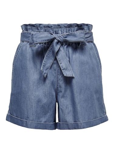 ONLY Damen Short 15255715 Medium Blue Denim Xs von ONLY