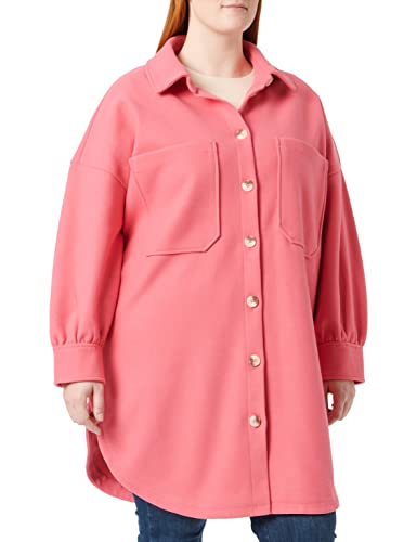 ONLY Women's ONLTRILLION L/S OVRS Shacket PNT NOOS Jacket, Pink Flambé, M ONLY Women's ONLTRILLION L/S OVRS Shacket PNT NOOS Jacket, Pink Flambé, M von ONLY