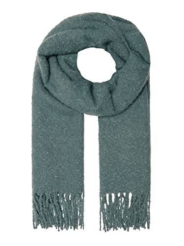 ONLY Damen Onllima Long Frill Scarf Cc Schal, Balsam Green, Einheitsgröße EU von ONLY