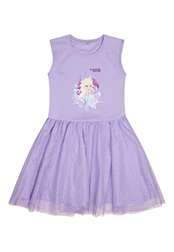 ONOMATO! Frozen 2 Kleid Anna & ELSA Kinder Mädchen Sommer-Kleid Tüll-Kleid, Größe Kids:122-128 von ONOMATO!