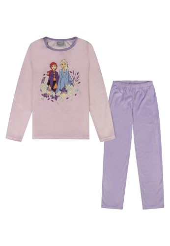 ONOMATO! Frozen - Die Eiskönigin Mädchen Kinder Pyjama Schlafanzug, Größe Kids:110-116 von ONOMATO!