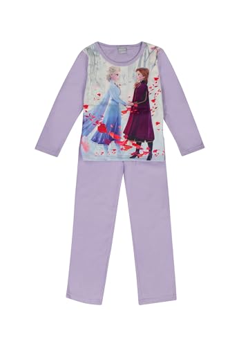 ONOMATO! Frozen - Die Eiskönigin Schlafanzug Pyjama Mädchen, Größe Kids:110-116 von ONOMATO!