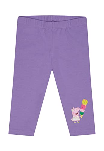 ONOMATO! Peppa Wutz Pig Kinder Mädchen Leggings (as3, Numeric, Numeric_110, Numeric_116, Regular) von ONOMATO!