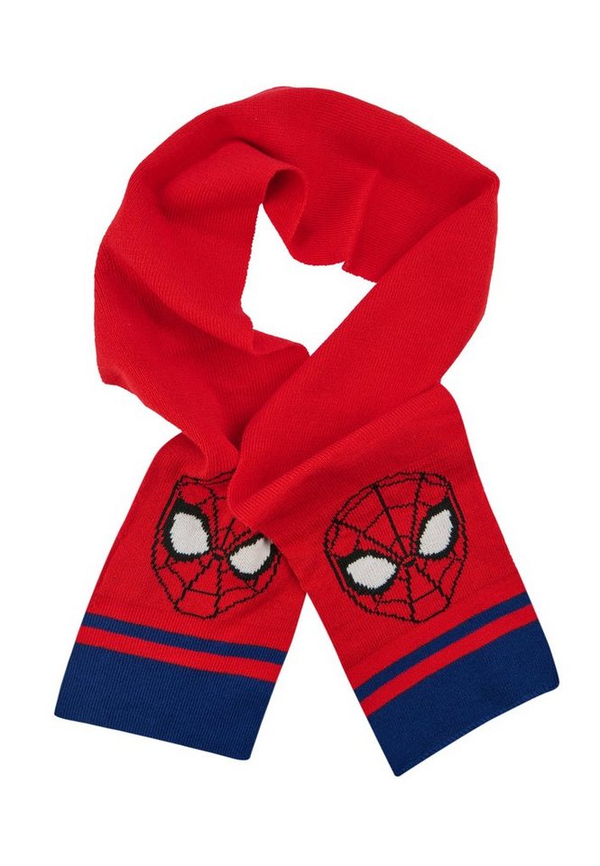 ONOMATO! Strickschal Spider-Man Jungen Kinder Winter-Schal von ONOMATO!