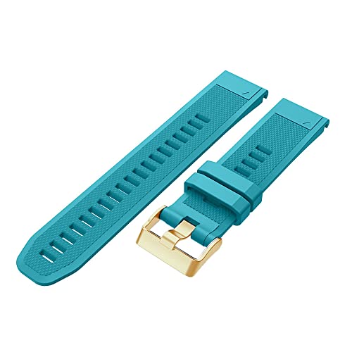 OPKDE 20 mm Silikon-Schnellverschluss-Uhrenarmband für Garmin Instinct 2S/MK2S/D2 Delta S/Fenix 5S Plus/6S Pro Easyfit Armband, For Fenix 6S, Achat von OPKDE