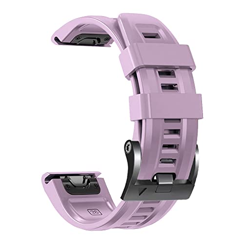 OPKDE 22 x 26 mm Schnellverschluss-Armband aus Silikon für Garmin Fenix 7, 7X, 6, 6X, Pro, 5, 5X, Plus, 3, 3HR, offizielle Schraubschnalle, Smart-Armbänder, 22mm Width, Achat von OPKDE