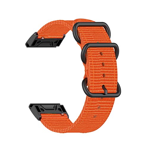 OPKDE 26, 20, 22 mm, Nylon-Uhrenarmband für Garmin Fenix 7X 6X Pro 7 7S 6 6S 5X 5 5S Plus/Epix Gen 2/Descent G1 Smart-Armbänder, Zubehör, 22mm Fenix 5 6 7, Achat von OPKDE