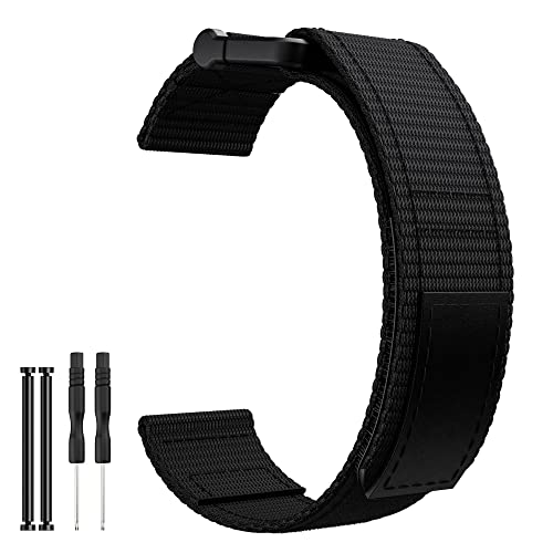 OPKDE 26, 20, 22 mm, Nylon-Uhrenarmband für Garmin Fenix 7X 6X Pro 7 7S 6 6S 5X 5 5S Plus/Epix Gen 2/Descent G1 Smart-Armbänder, Zubehör, For Vertix, Achat von OPKDE