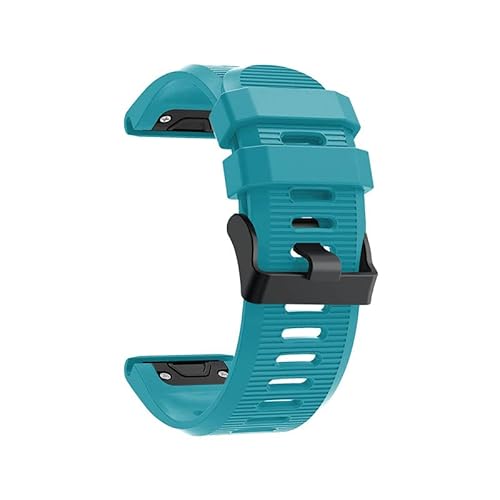 OPKDE 26 mm Schnellverschluss-Armband für Garmin Fenix 6X Pro 5X, Silikonband, Ersatzarmband für Fenix 3 3HR Uhrenarmband, 26MM Fenix 5X, Achat von OPKDE