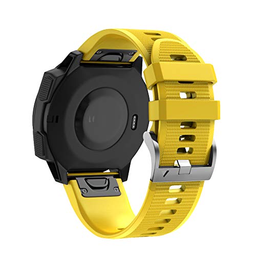 OPKDE Herren-Armband für Garmin Fenix 6X 6 Pro 5 5X Plus 3 HR Fenix 7X 7 Delta Enduro Silikonband Handkette 22 x 26 mm, For Descent Mk1 Mk2i, Achat von OPKDE