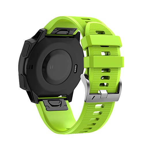 OPKDE Herren-Armband für Garmin Fenix 6X 6 Pro 5 5X Plus 3 HR Fenix 7X 7 Delta Enduro Silikonband Handkette 22 x 26 mm, For Fenix 5 Plus 6 Pro, Achat von OPKDE