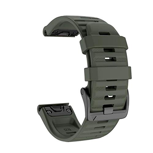 OPKDE Herren-Armband für Garmin Fenix 6X 6 Pro 5 5X Plus 3 HR Fenix 7X 7 Delta Enduro Silikonband Handkette 22 x 26 mm, For Vertix, Achat von OPKDE