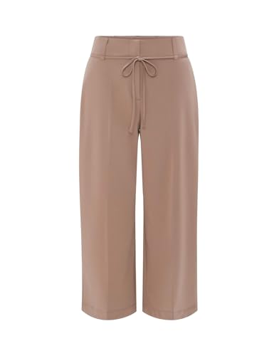 OPUS Damen Culotte | Culotte Misha Belt Wide mit abnehmbarem Gürtel warm Taupe, 40 OPUS Damen Culotte | Culotte Misha Belt Wide mit abnehmbarem Gürtel warm Taupe, 40 von OPUS