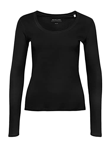 OPUS Damen Shirt Sorana schwarz 42 von OPUS