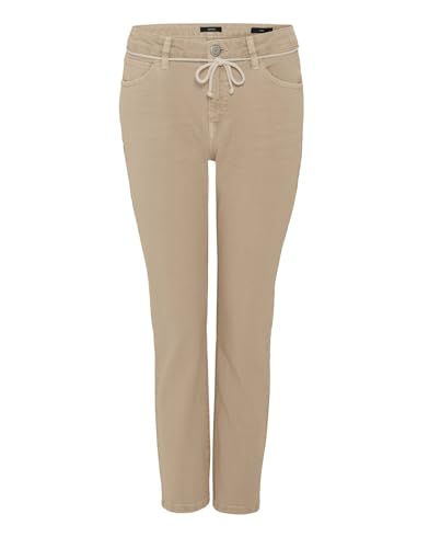 OPUS Damen Hose Louis Fresh Slim Soft Oat beige - 34/L28 von OPUS