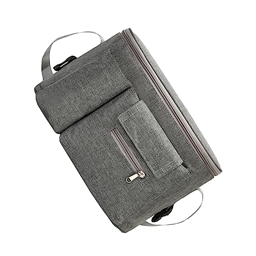 ORFOFE Multifunktionale wasserdichte Wickeltasche Graue Umhängetasche Für Babyflaschen Windeln Und Für Kinderwagen Und Unterwegs ORFOFE Multifunktionale wasserdichte Wickeltasche Graue Umhängetasche Für Babyflaschen Windeln Und Für Kinderwagen Und Unterwegs von ORFOFE
