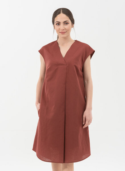 ORGANICATION Kleid aus Leinen mit Bio-Baumwolle von ORGANICATION