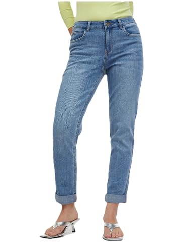 ORSAY Hellblaue Damen Boyfriend Jeans Skinny Fit Damenjeans | Zeitlose Eleganz | Bequeme Passform | Stylische Jeans | Klassische Denim-Mode | Must-Have in jeder Garderobe | Vielseitige Jeans 38 von ORSAY