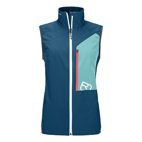 ORTOVOX Damen Berrino Vest Weste, Petrolblau, XL von ORTOVOX