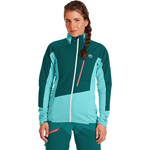 ORTOVOX Damen Westalpen Swisswool Hybr JKT W Jacke, grün (Pacific Green), L von ORTOVOX