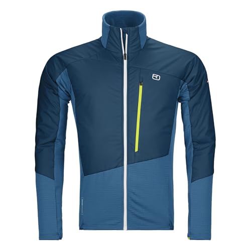 ORTOVOX Herren Westalpen Swisswool Hybr JKT M Jacke, Petrolblau, L von ORTOVOX