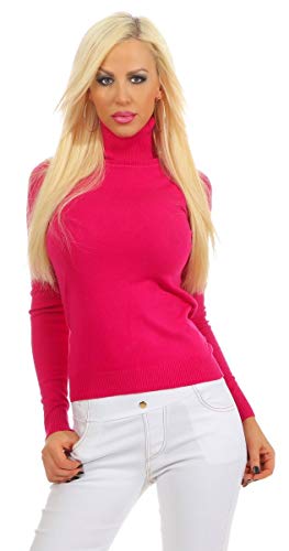 OSAB-Fashion 310974 Damen Feinstrick-Pullover Rollkragen Pullover Strickpullover von OSAB-Fashion