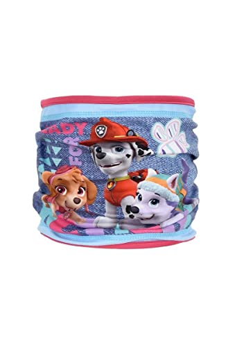 OSAB 44002 Kinder Schlupfschal Schal gefüttert PAW Patrol Rescue Team Verschiedene Motive (5-hellblau) von OSAB