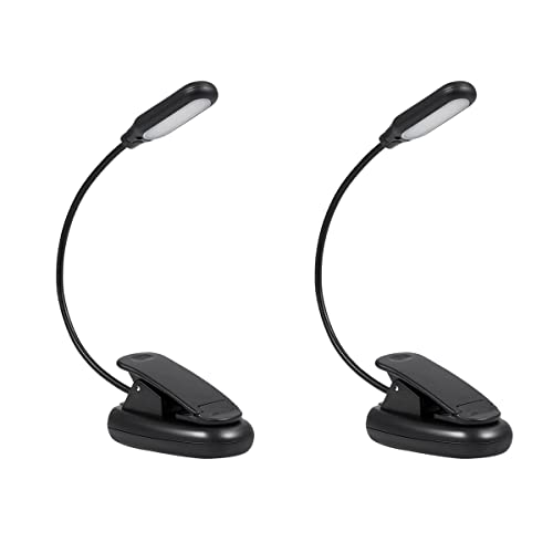 OSALADI Schreibtischlampen 2St Schreibtischlampe Tischlampen Leselicht einstellbares Licht LED-Lampe Aufladen Kontrollleuchten Kontrollleuchte von OSALADI