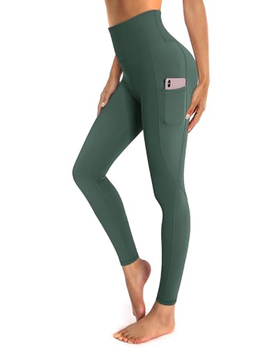OUGES Damen Sport Leggings High Waist Leggins Yogahose Blickdichte Sporthose mit Taschen OUGES Damen Sport Leggings High Waist Leggins Yogahose Blickdichte Sporthose mit Taschen von OUGES