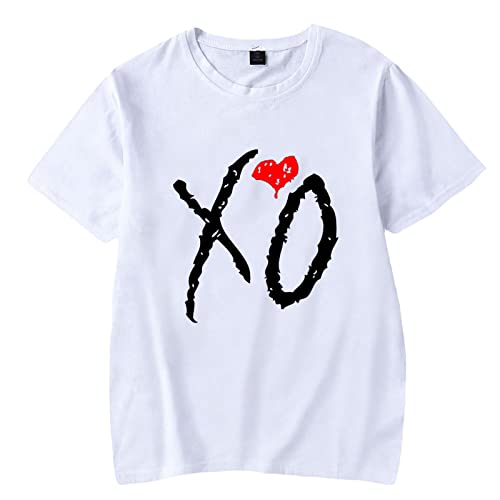 The Weeknd Herren T-Shirt Schwarz 90Er Jahre Xo Vintage T-Shirt T-Shirt Oversized Damen Casual T-Shirt Xxs-3Xl von OUHZNUX