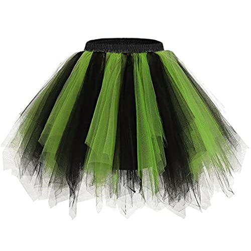 Minirock Damen Winter A Linie Wetlook Rock Minirock Damen Große Größen Minirock Schwarz Mit Hose Tutu Damen Ballett Rock Grau Damen Rotkäppchen Kostüm Damen Tüllrock Damen Lang Grün von OUMSHBI