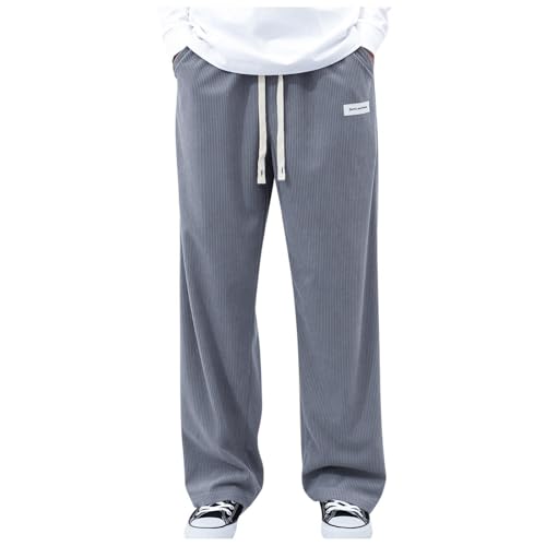 OUMSHBI Cordhose Herren Baggy Arbeitshosen für Männer Leichte Casual Hose Baumwolle Cord Hosen Mit Gummizug und Taschen Bequeme Freizeithose Pants Outdoor Autumn Stoffhose Herren OUMSHBI Cordhose Herren Baggy Arbeitshosen für Männer Leichte Casual Hose Baumwolle Cord Hosen Mit Gummizug und Taschen Bequeme Freizeithose Pants Outdoor Autumn Stoffhose Herren von OUMSHBI