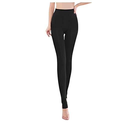 OUMSHBI Strumpfhosen Damen Grosse Grössen Ohne Fuss Thermo Strumpfhose Für Damen Strumpfhose Gefütterte Warm Fleece Pantyhose Thermo Damen Verdickte Leggings Frauen Strumpfhose Damen von OUMSHBI