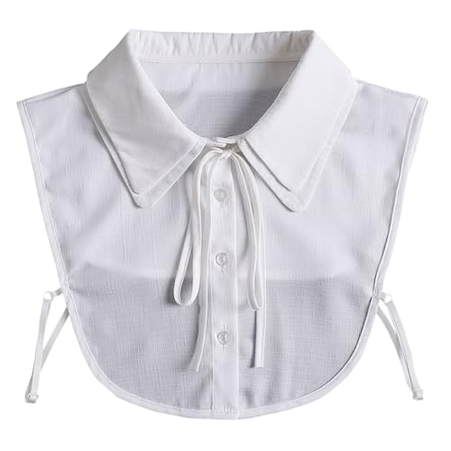OUNONA 1Stück Fake Damen Weiß Chiffon für Blusen Dekoration Vielseitig für Casual Business Langlebig Pflegeleicht Exquisite Verarbeitung Modezubehör OUNONA 1Stück Fake Damen Weiß Chiffon für Blusen Dekoration Vielseitig für Casual Business Langlebig Pflegeleicht Exquisite Verarbeitung Modezubehör von OUNONA