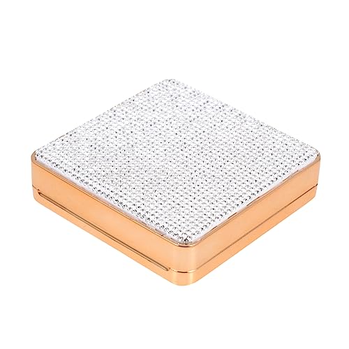 OUNONA Bb Behälter Mit Puderquaste Make Up Foundation Box Für Unterwegs Stilvolles Design Mit Puderquaste Und Kosmetikspiegel Leicht OUNONA Bb Behälter Mit Puderquaste Make Up Foundation Box Für Unterwegs Stilvolles Design Mit Puderquaste Und Kosmetikspiegel Leicht von OUNONA
