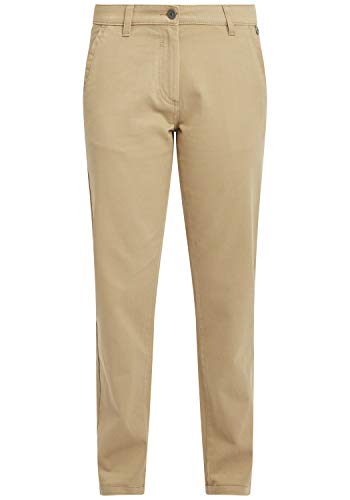 OXMO Doneta Damen Chino Hose Stoffhose, Größe:44, Farbe:Sand (171022) von OXMO